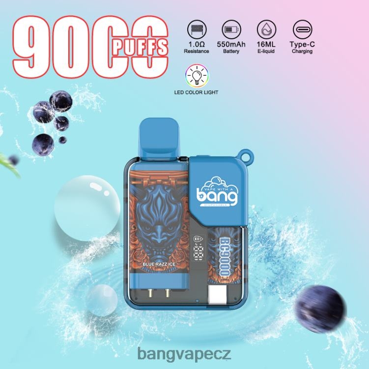 VNBN66 Bang Vape Box BC9000 předplněno 16ml jednorázový | Bang Disposable Vape Flavors