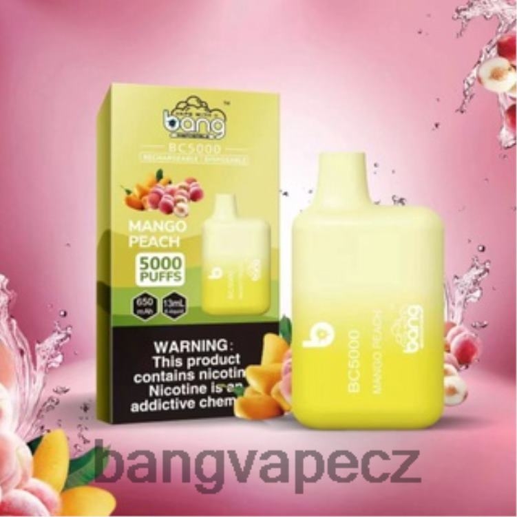 VNBN69 Bang Vape Box BC5000 5% nic 5000 šluků pero typu C dobíjecí jednorázový | Bang Disposable Vape Review