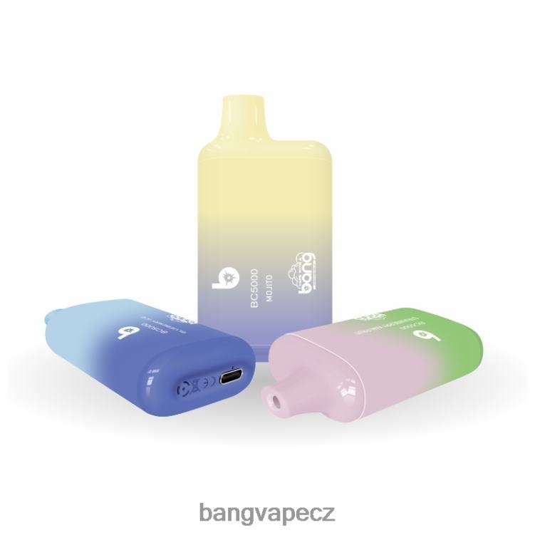 VNBN69 Bang Vape Box BC5000 5% nic 5000 šluků pero typu C dobíjecí jednorázový | Bang Disposable Vape Review
