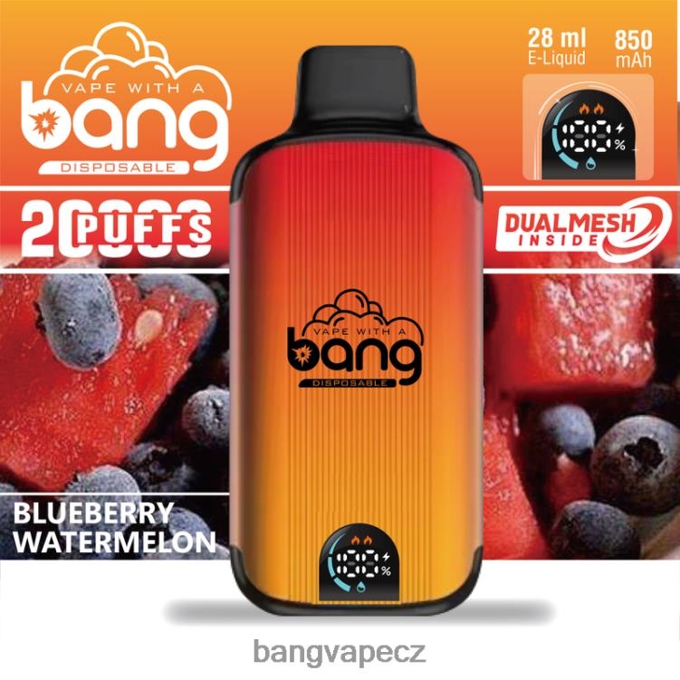 VNBN63 Bang Vape Digital Smart Screen 20 000 potahů jednorázový | Vape Gang Praha