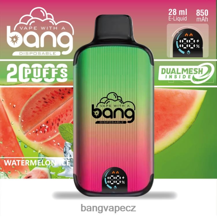 VNBN63 Bang Vape Digital Smart Screen 20 000 potahů jednorázový | Vape Gang Praha