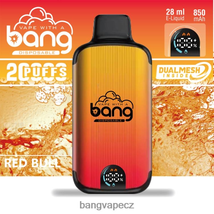 VNBN63 Bang Vape Digital Smart Screen 20 000 potahů jednorázový | Vape Gang Praha