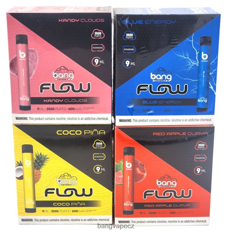 VNBN637 Bang Vape Flow 3 500 šluků (krabička po 10) jednorázový | Bang Vape Disposable