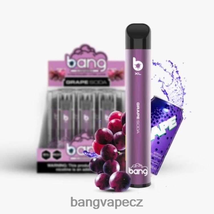 VNBN629 Bang Vape XL jednorázový hroznová soda | Bang Disposable Vape Review