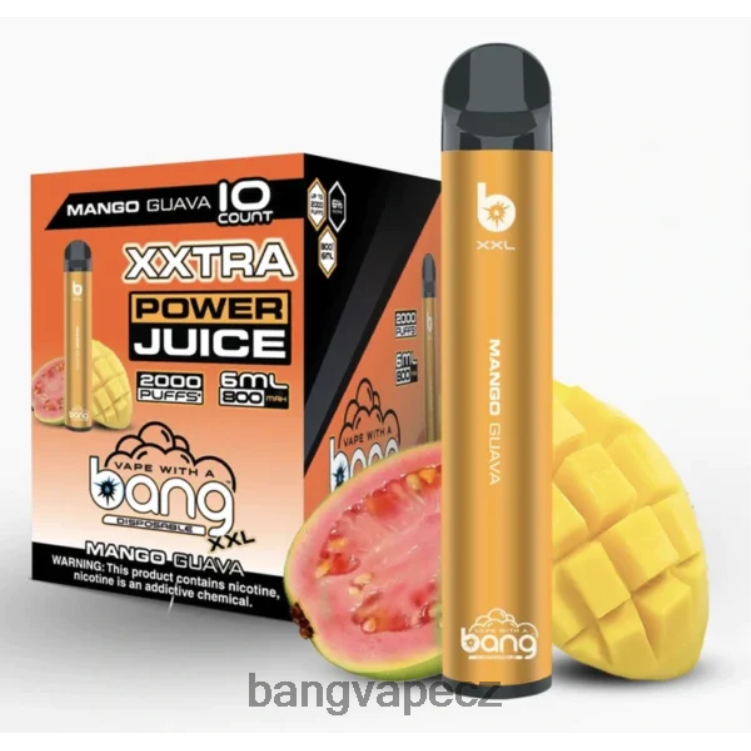 VNBN620 Bang Vape XXL 2000 potahů mango guava | Bang Box Vape Flavors