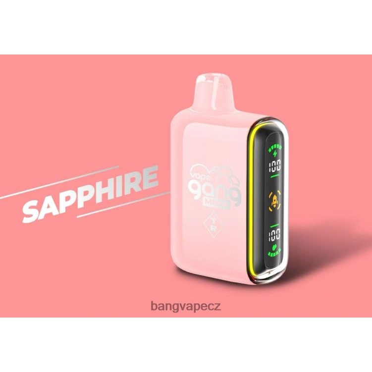 VNBN659 Vape Gang MEGA 20 000 šluků jednorázová vapka (krabička po 5) safír | Bang Vape Disposable
